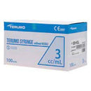 3ML Terumo Luer Slip Syringes x 100