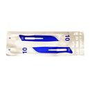Swann Morton No.10 STERILE Curved Carbon Steel Scalpel Blades