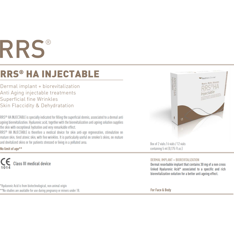 RRS® HA Injectable - 6 x 5ml