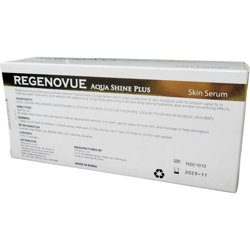 REGENOVUE Aqua Shine Plus (3 x 3ml)